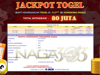 BUKTI JP NAGA303 #777